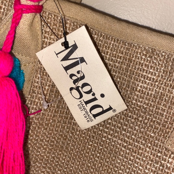 NWT Boho Canvas Tote - Picture 7 of 7